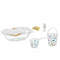 Set de baie cu 6 piese BabyJem (Culoare: Roz)