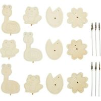 Haba - Set de creatie Notite animale, 6 buc,