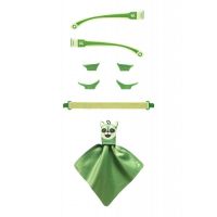 Kit accesorii pentru ochelari de soare MOKKI Click&Change, verde