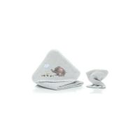 Prosop brodat cu manusa bebelus Elefant grey Fillikid