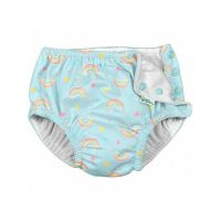 Aqua Rainbows 12 luni - Slip copii refolosibil SPF 50+ cu capse Green Sprouts by iPlay