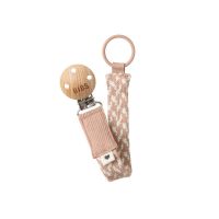 Bibs - Lantisor clip pentru suzeta, Blush/Ivory