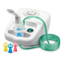 Aparat aerosoli copii, Little Doctor, cu compresor LD-212C, 3 Dispensere pentru reglarea dimensiunilor pArti, culelor, 2 Masti