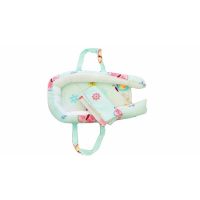 Baby Nest Somnart: Cosulet bebelusi + Salteluta 42x84x2 cm + Paturica 70x70 cm model Fluturi