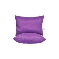 Set 2 Perne matlasate US, microfibra Purple Magic, 50x70 cm