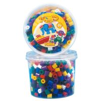 600 margele HAMA MAXI Mixt00 in borcan plastic