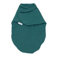 AMY - Sistem de infasare Baby swaddle Puzzle Muslin din Bumbac, Verde