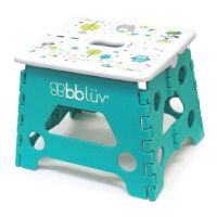 Inaltator de baie, BBluv, Step, Pliabil, Practic si usor de transportat, Rezistent pana la 113 Kg, Blue