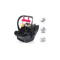 Jucarie pentru patut si carucior, BabyOno, Multifunctionala, Micutul bucatar, Cu agatatoare, Dezvolta abilitati motorii si senzoriale, 0 luni+, Multicolor