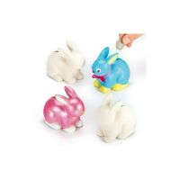 Baker Ross - Set creativ Pusculite Iepuras , 4 buc, Din ceramica