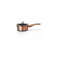 Oala pentru sosuri cu capac, 1.2 Litri, Berlinger Haus, 16 cm, Rose Gold Collection, BH 1524