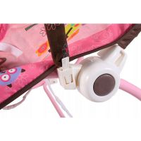 Scaun si Balansoar 2in1 Malplay baby pentru bebelusi cu bufnite 0 - 18 kg