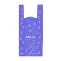 Saci parfumati, Petite&Mars, Pentru scutece, Aromy, Cu miros de lavanda, Rezistenti, Manere lungi, 100 bucati, Mov
