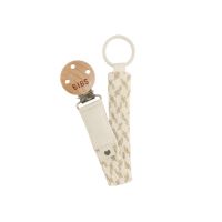 Bibs - Lantisor clip pentru suzeta, Ivory/Vanilla