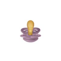 BIBS - Suzeta Supreme Latex, tetina simetrica, 0 luni +-Mauve