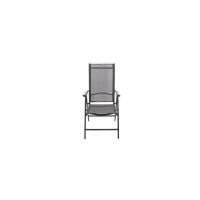 Scaun pliabil camping, 7 pozitii, suporta maxim 120 KG, structura metalica, confortabil