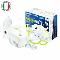 Aparat aerosoli Novama Familino Pro by Flaem, nebulizator cu compresor, Irigator nazal Rhino...