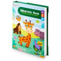 Carte magnetica, cu 47 de elemente spatiale, carduri cu 2 fete, Ricokids, RK-770, Animale
