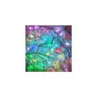 Instalatie de Craciun, smart, liniara, multicolora, 10 m, 100 globulete mari, 9051RGB