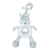 Jucarie de plus, Petite&Mars, Zornaitoare, Cu vibratii, Cu clips de fixare, Conform cu standardul european de securitate CE EN 71, 0 luni+, Veverita Boby