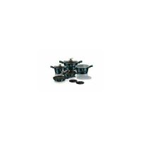 Set oale, cratite si tigai marmorate, 13 piese, din aluminiu forjat, Aquamarine Metallic Line, Berlinger Haus, BH 7031