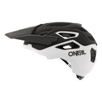 Casca Ciclism O'Neal Pike Solid - 58-61 Cm, L-XL, Negru-Alb