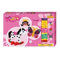 FETE - 900 margele HAMA MAXI in cutie de cadou MARE