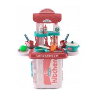 Bucatarie 3 in 1 cu accesorii incluse Ricokids 772900 - Roz