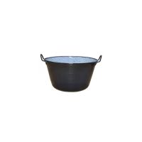 Cazan emailat, 100 litri, negru