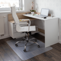 Protectie podea sub scaun, transparent, 120x90 cm, 1,8 mm, ELLIE NEW TIP 10