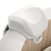 Intex Tetiera Premium PureSpa, alb, 28 x 23 x 17 cm, spuma