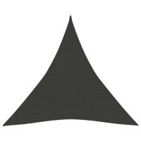 Panza parasolar, antracit, 6 x 6 x 6 m, HDPE, 160 g/m²