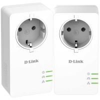 Adaptor Powerline D-Link DHP-P601AV, QoS, port Gigabit, Passthrough Kit