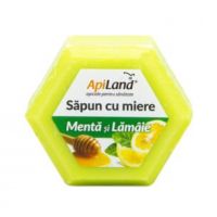 Săpun cu miere, mentă și lămâie