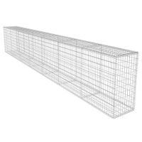 Perete gabion cu capac