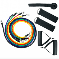 Benzi elastice pentru exercitii pilates, exercitii fitness, antrenament acasa