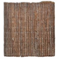Gard din scoarta de copac, 400x170 cm