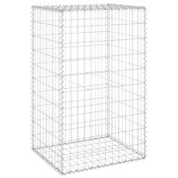 Perete gabion cu capace