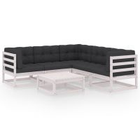 Set mobilier de gradina cu perne