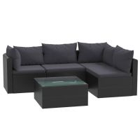 Set mobilier de gradina cu perne