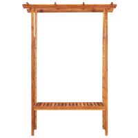 Pergola gradina cu banca
