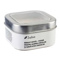Pudra pentru albirea dintilor si sanatatea gingiilor – Bright White - Sabio