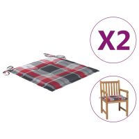 Perne scaun gradina, 50x50x3 cm, textil
