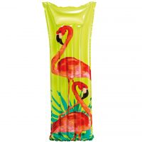 Saltea gonflabila Intex- Fashion, Flamingo, 183x69 cm