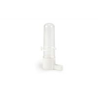 Adapator alb cu inel de prindere 4x14.5 cm