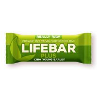 Baton cu chia si orz verde raw eco-bio 47g - Lifebar Plus