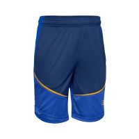 Bermude loose fit cu accente colorblock - Bleumarin