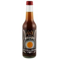 Bautura racoritoare carbogazoasa Cola - Orange - eco-bio 0,33L - Isis