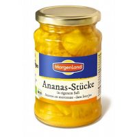 Ananas bucati in suc propriu 350g - Morgenland