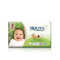 Scutece ECO bebelusi (3-6kg), nr. 2, 42buc - Moltex